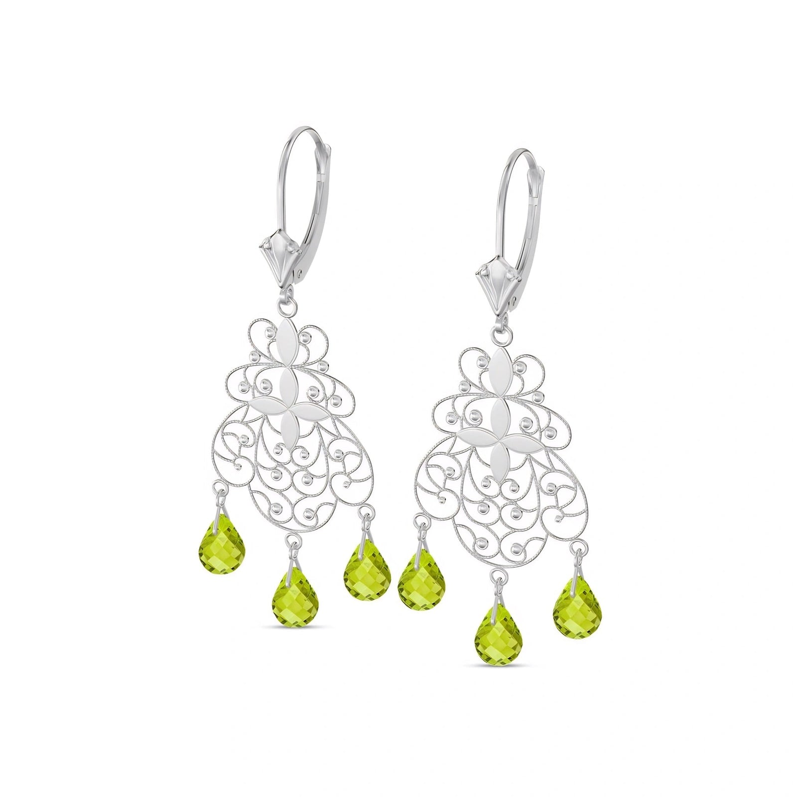 White Gold Peridot — Mariafernanda
