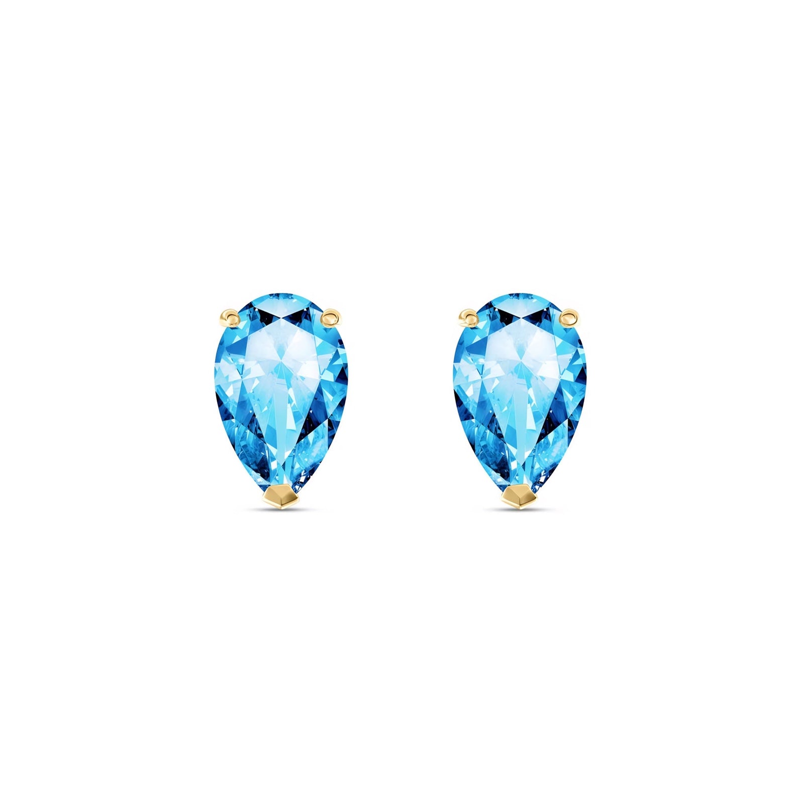 Yellow Gold Grace Earrings Peridot 10K — Elisabetta