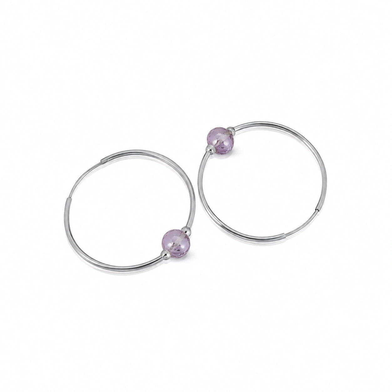 White Gold Amethyst — Mariafilomena