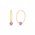Yellow Gold Amethyst — Mariafilomena