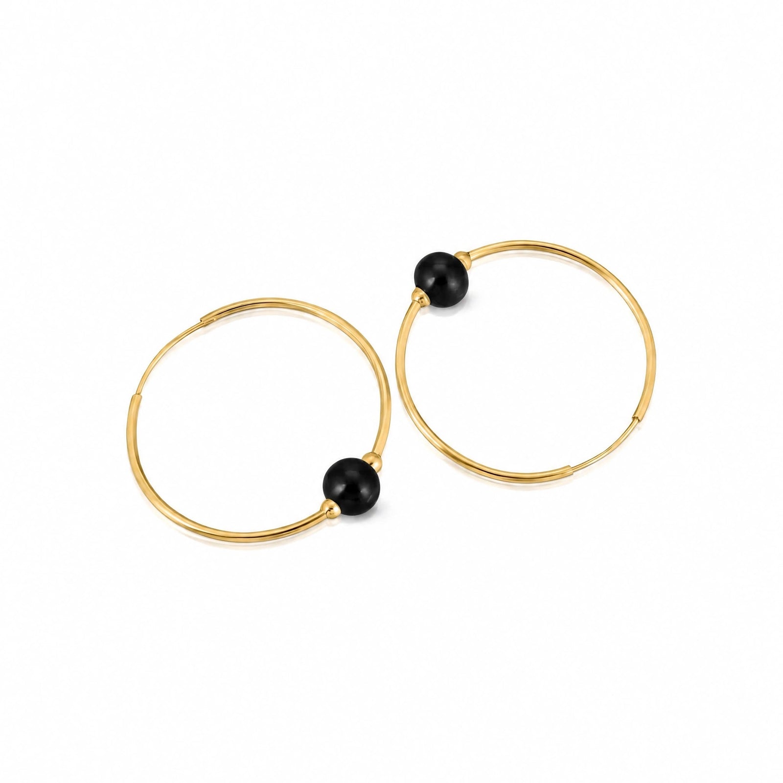 Yellow Gold Black Onyx — Mariafilomena