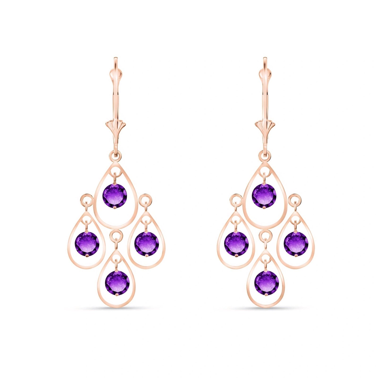 Rose Gold Amethyst — Mariafiorina