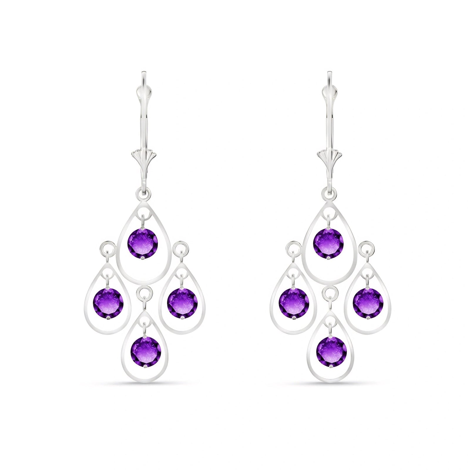 White Gold Amethyst — Mariafiorina