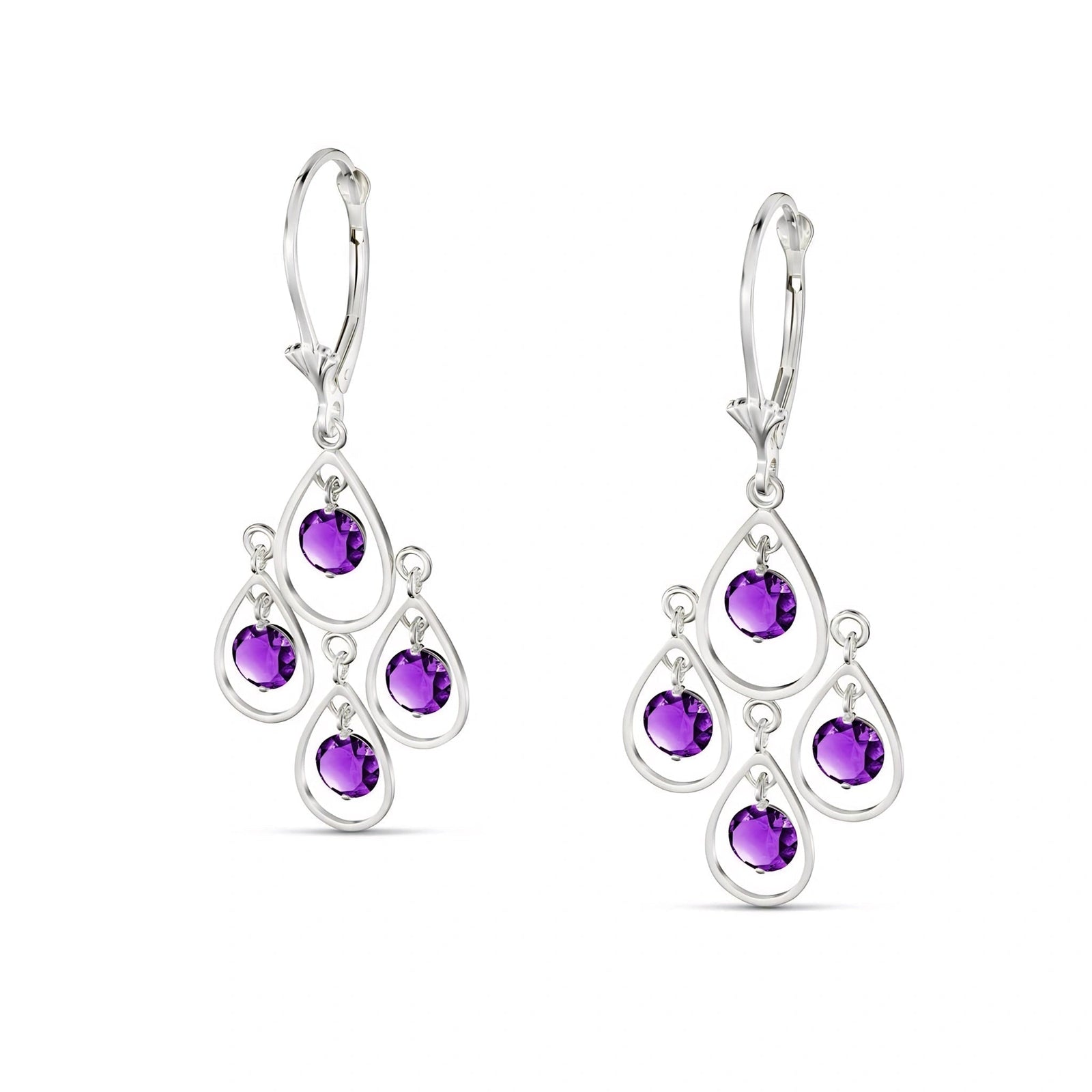 White Gold Amethyst — Mariafiorina