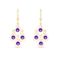 Yellow Gold Amethyst — Mariafiorina