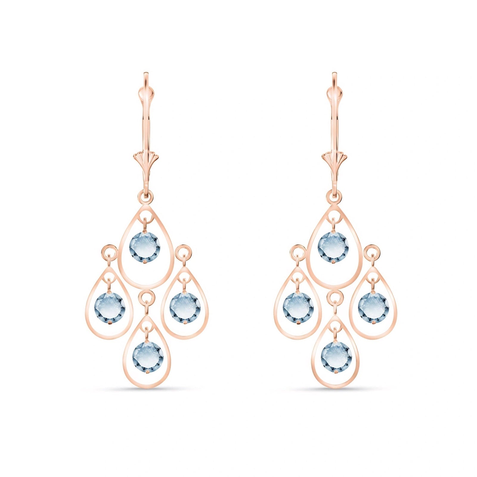 Rose Gold Aquamarine — Mariafiorina