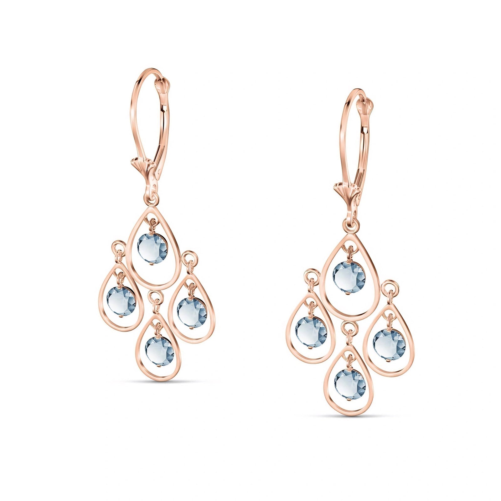 Rose Gold Aquamarine — Mariafiorina