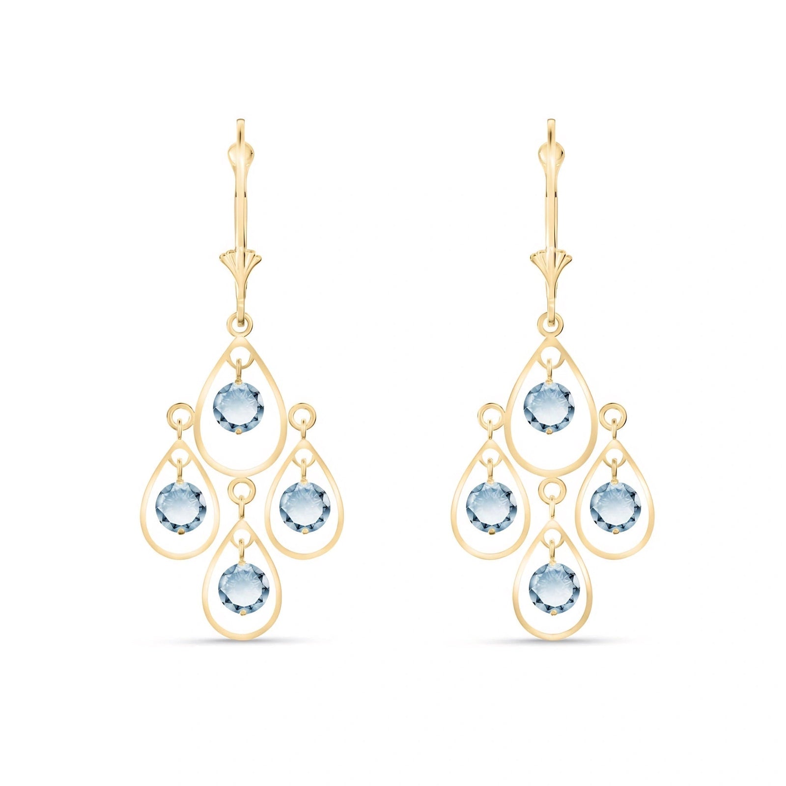 Yellow Gold Aquamarine — Mariafiorina