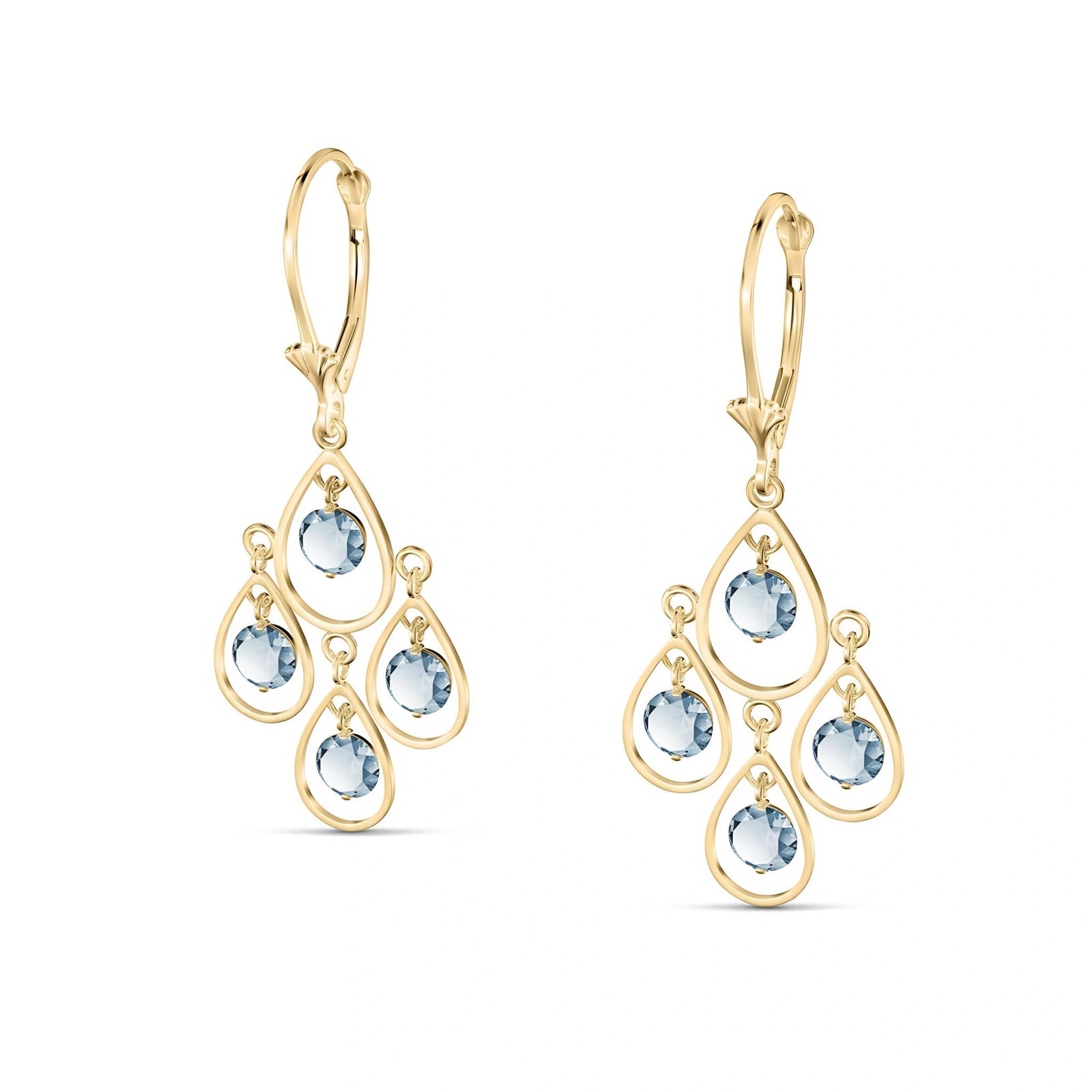 Yellow Gold Aquamarine — Mariafiorina
