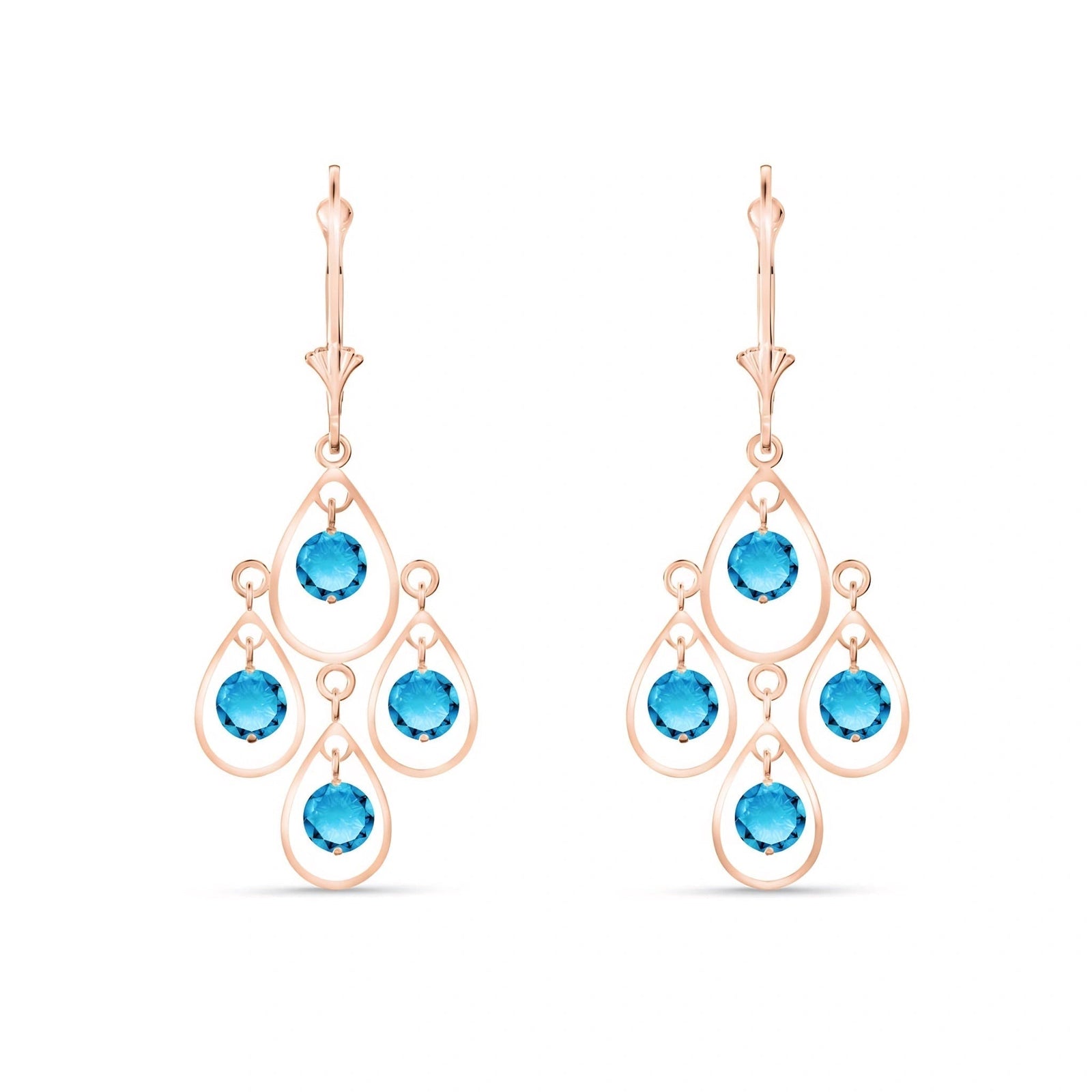 Rose Gold Blue Topaz — Mariafiorina