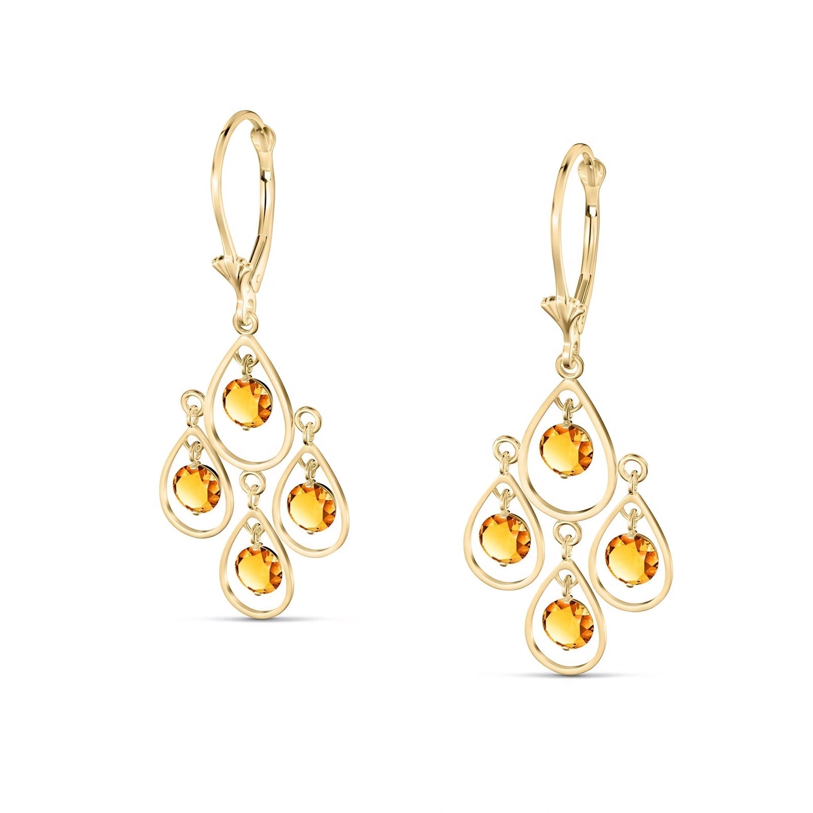 Yellow Gold Citrine — Mariafiorina