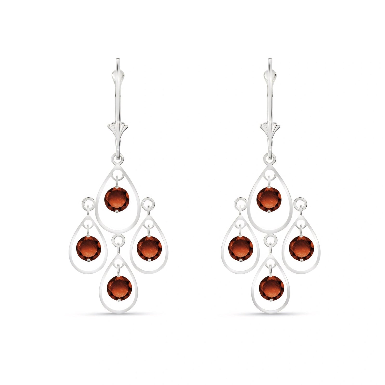White Gold Garnet — Mariafiorina
