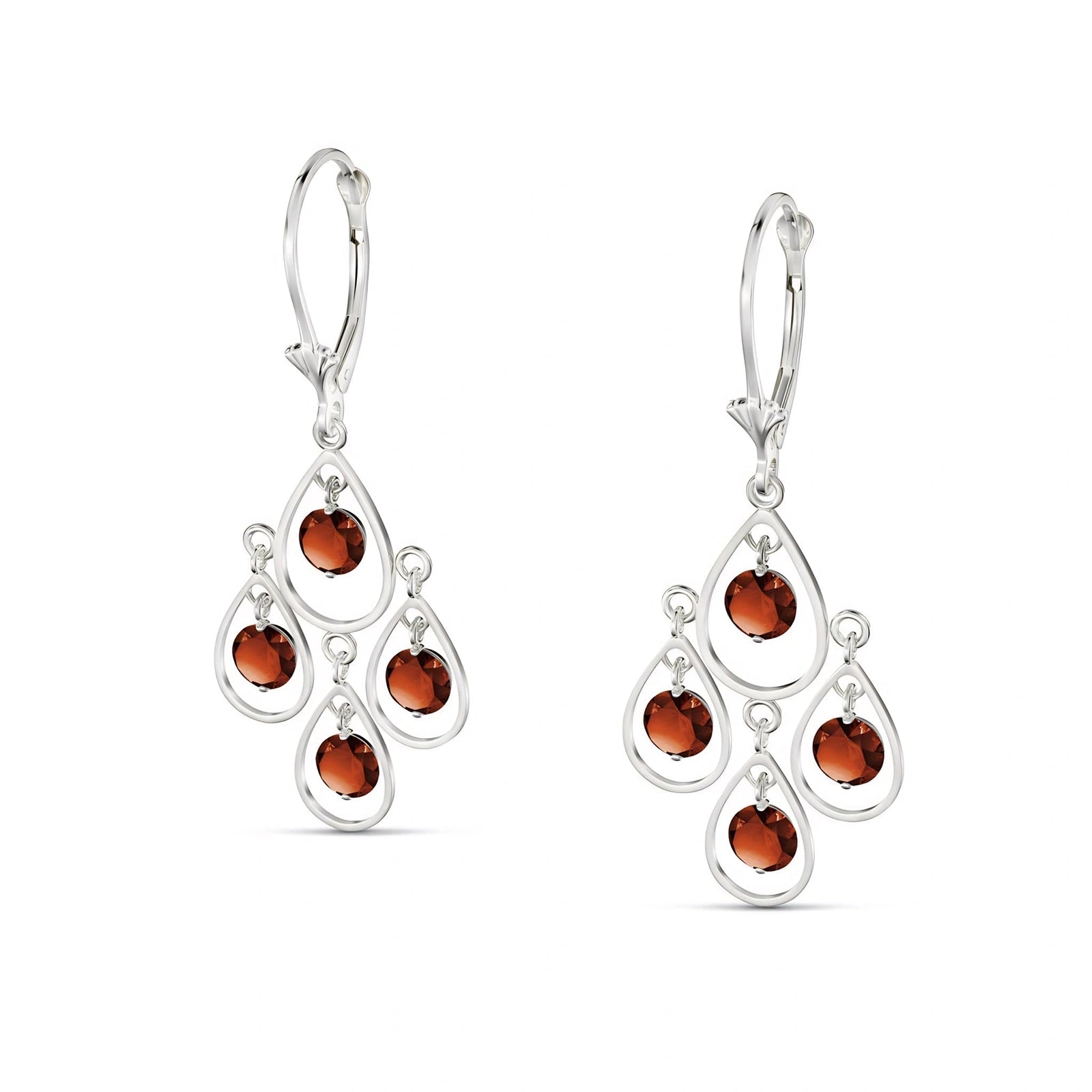 White Gold Garnet — Mariafiorina