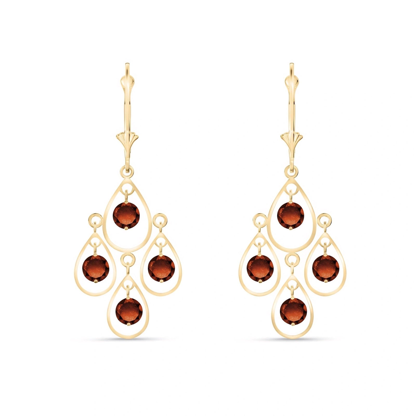 Yellow Gold Garnet — Mariafiorina