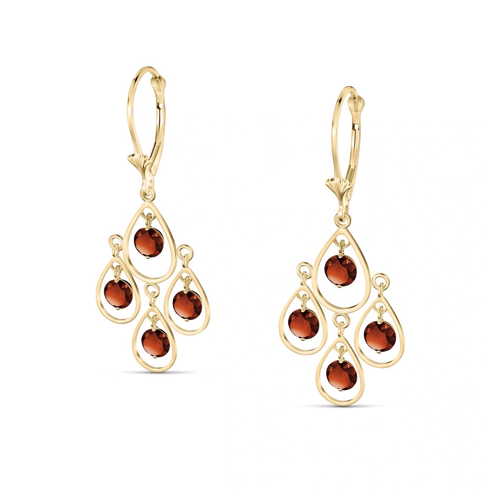 Yellow Gold Garnet — Mariafiorina