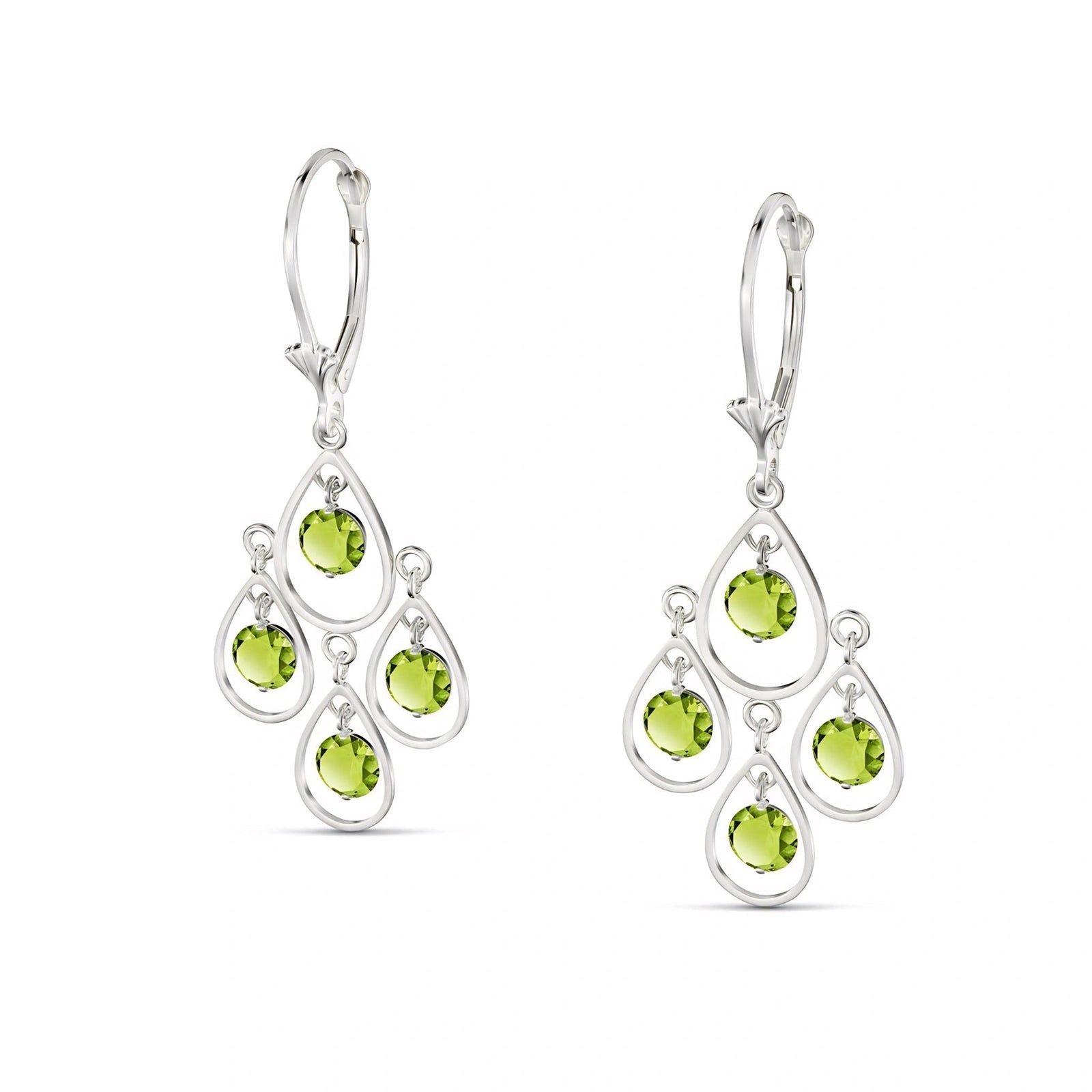 White Gold Peridot — Mariafiorina