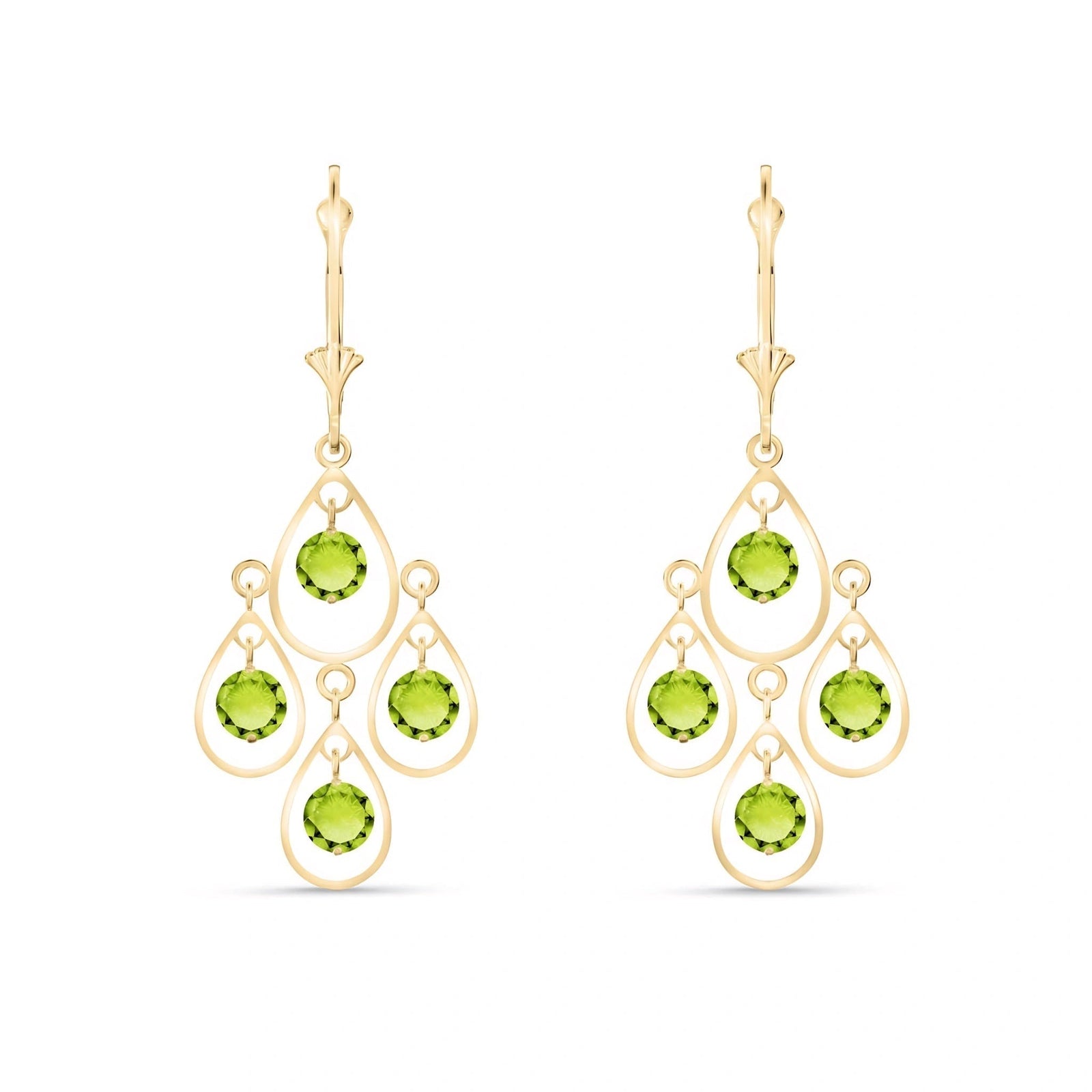 Yellow Gold Peridot — Mariafiorina