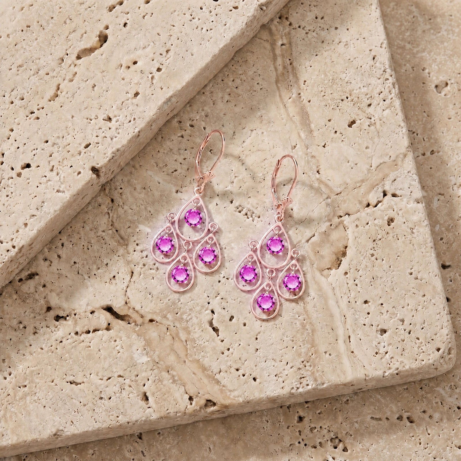 Rose Gold Pink Topaz — Mariafiorina