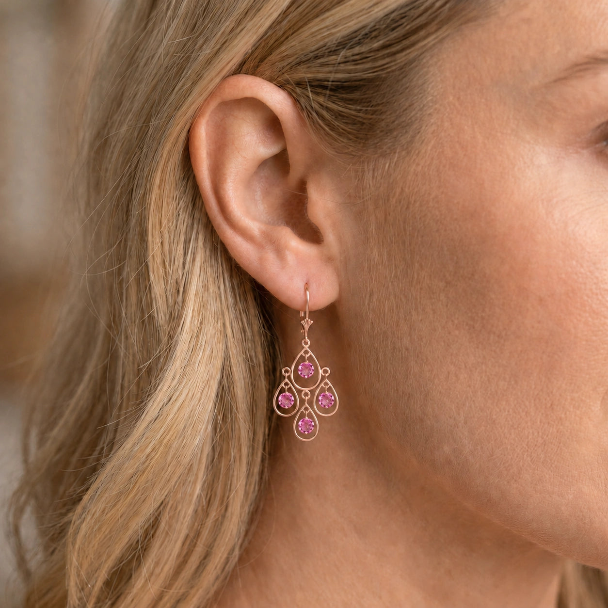 Rose Gold Pink Topaz — Mariafiorina