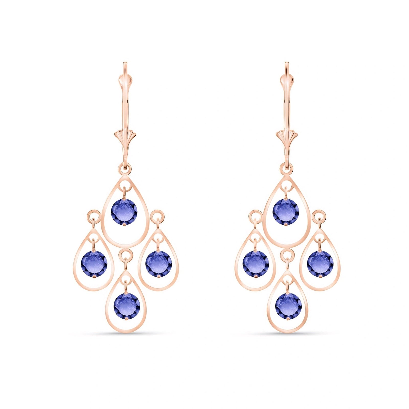 Rose Gold Tanzanite — Mariafiorina