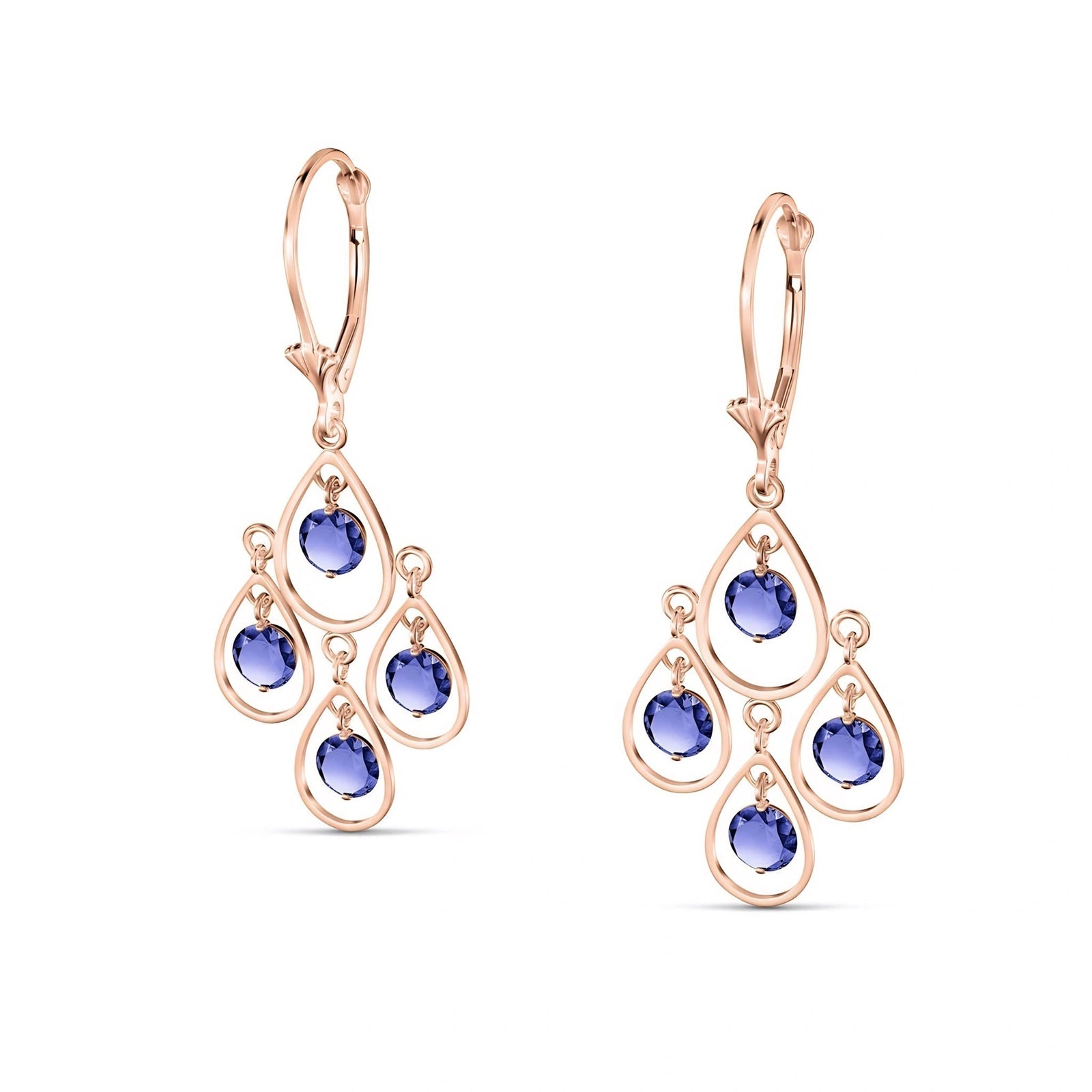 Rose Gold Tanzanite — Mariafiorina