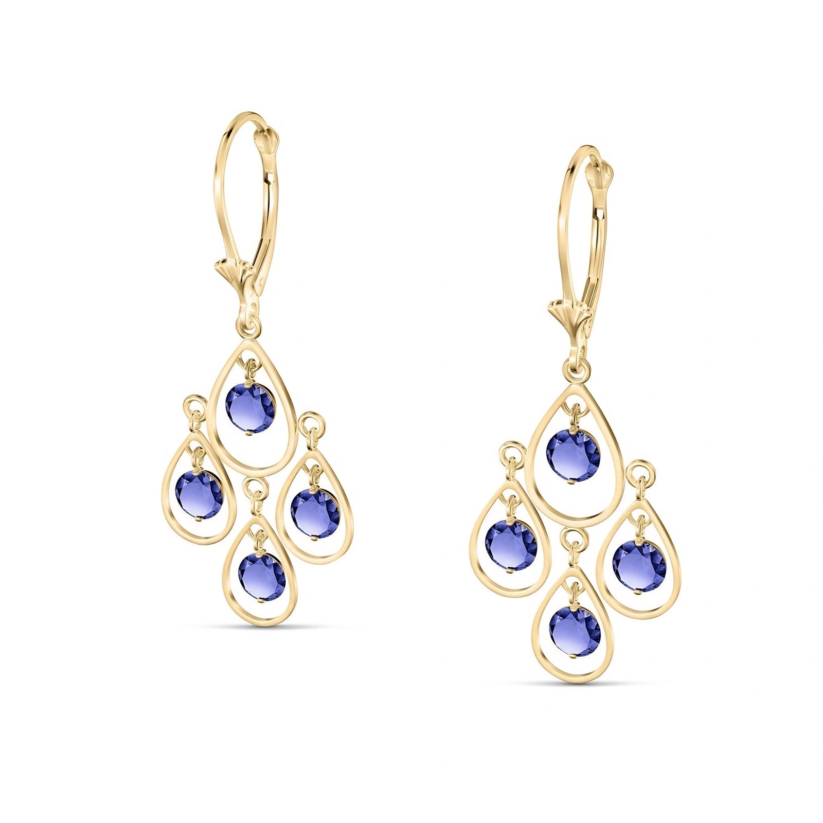 Yellow Gold Tanzanite — Mariafiorina