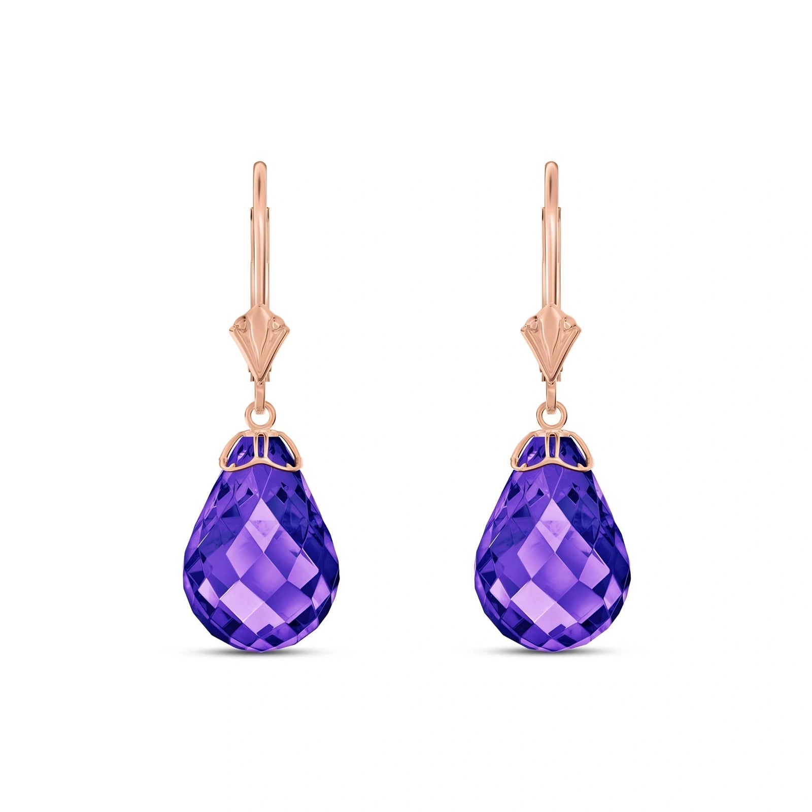 Rose Gold Amethyst — Mariaflaminia