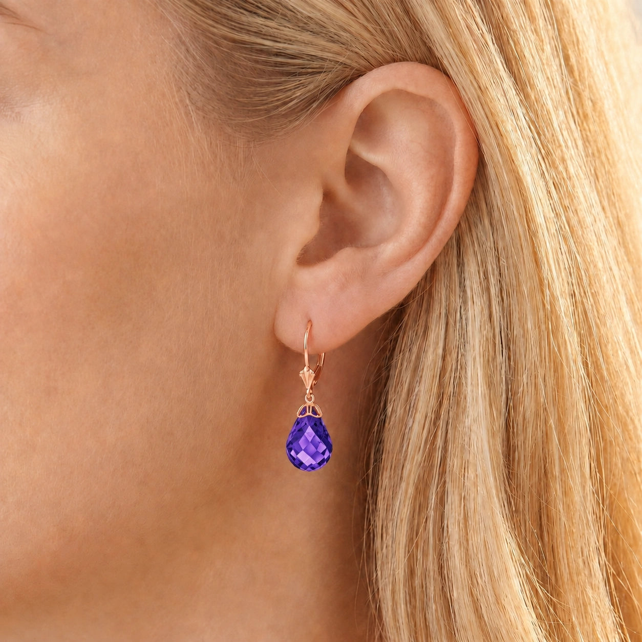 Rose Gold Amethyst — Mariaflaminia