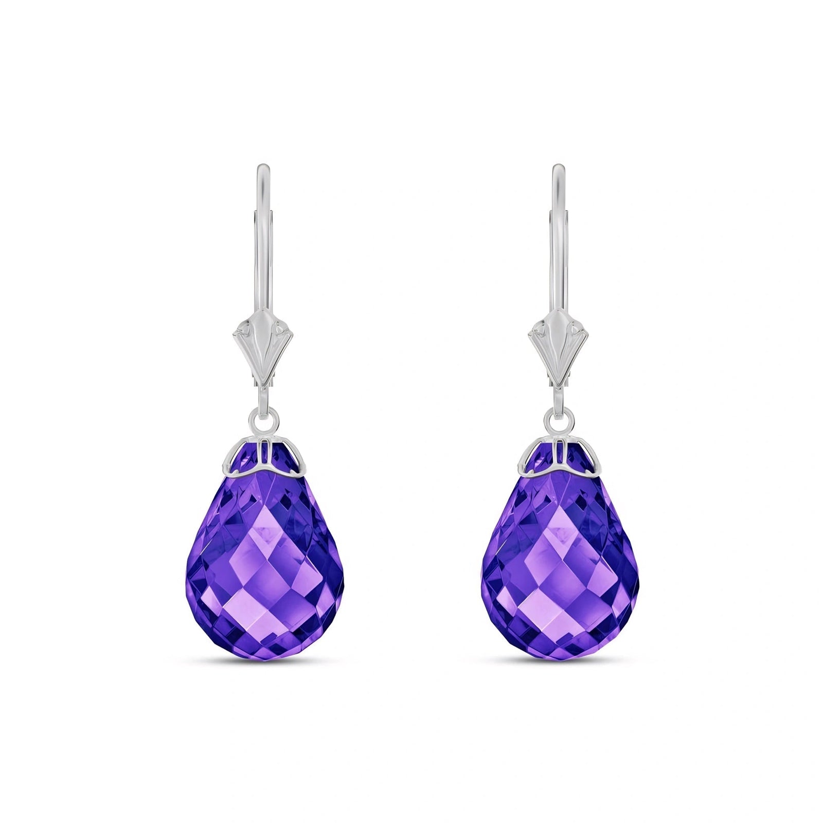 White Gold Amethyst — Mariaflaminia