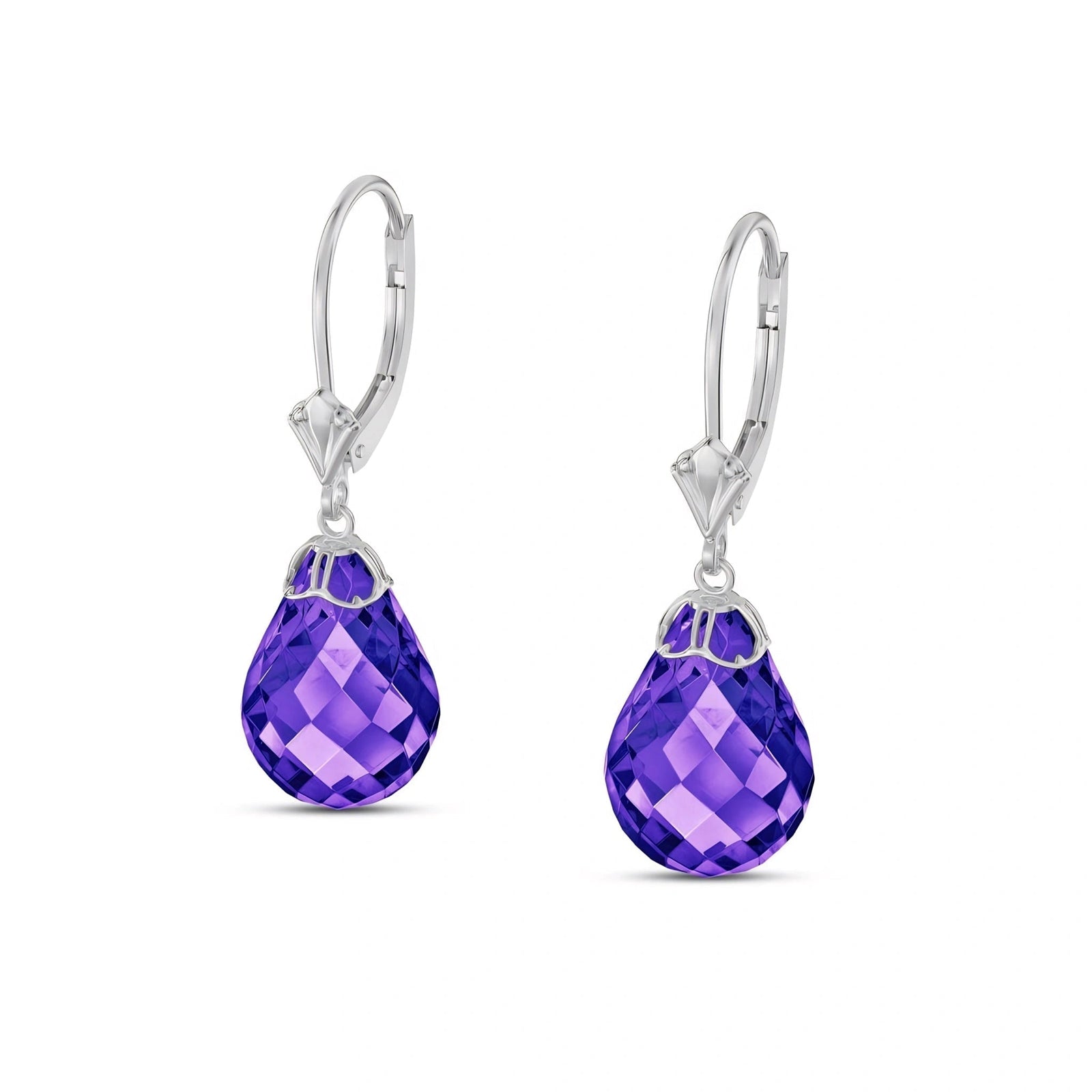 White Gold Amethyst — Mariaflaminia