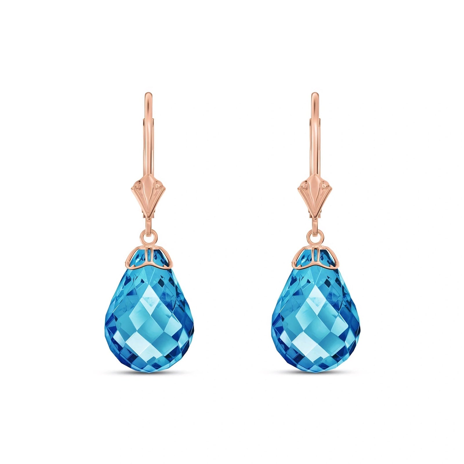 Rose Gold Blue Topaz — Mariaflaminia