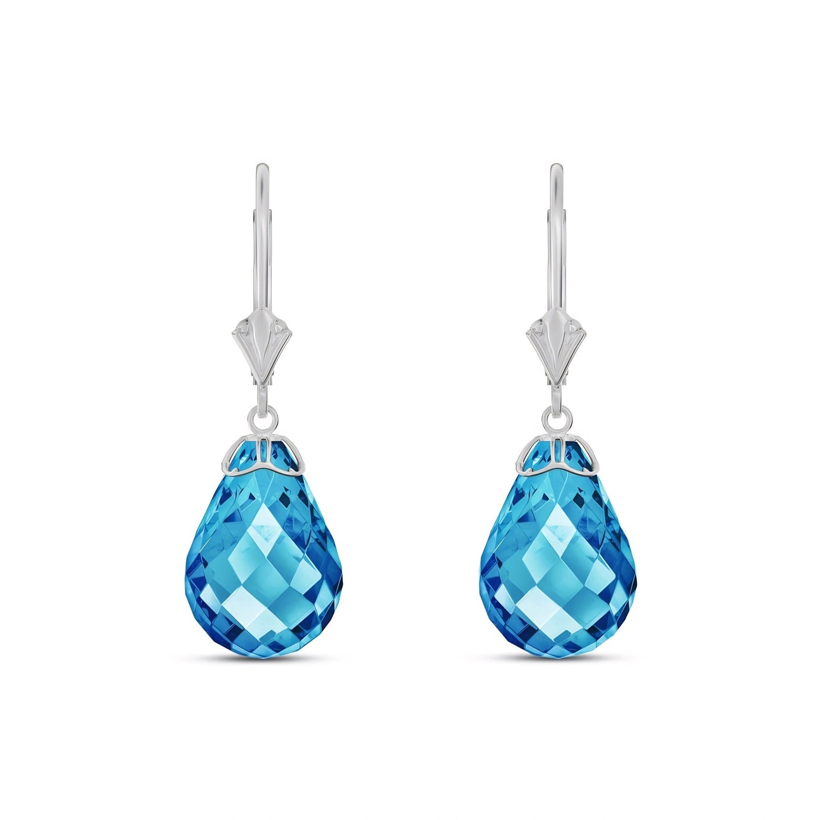 White Gold Blue Topaz — Mariaflaminia