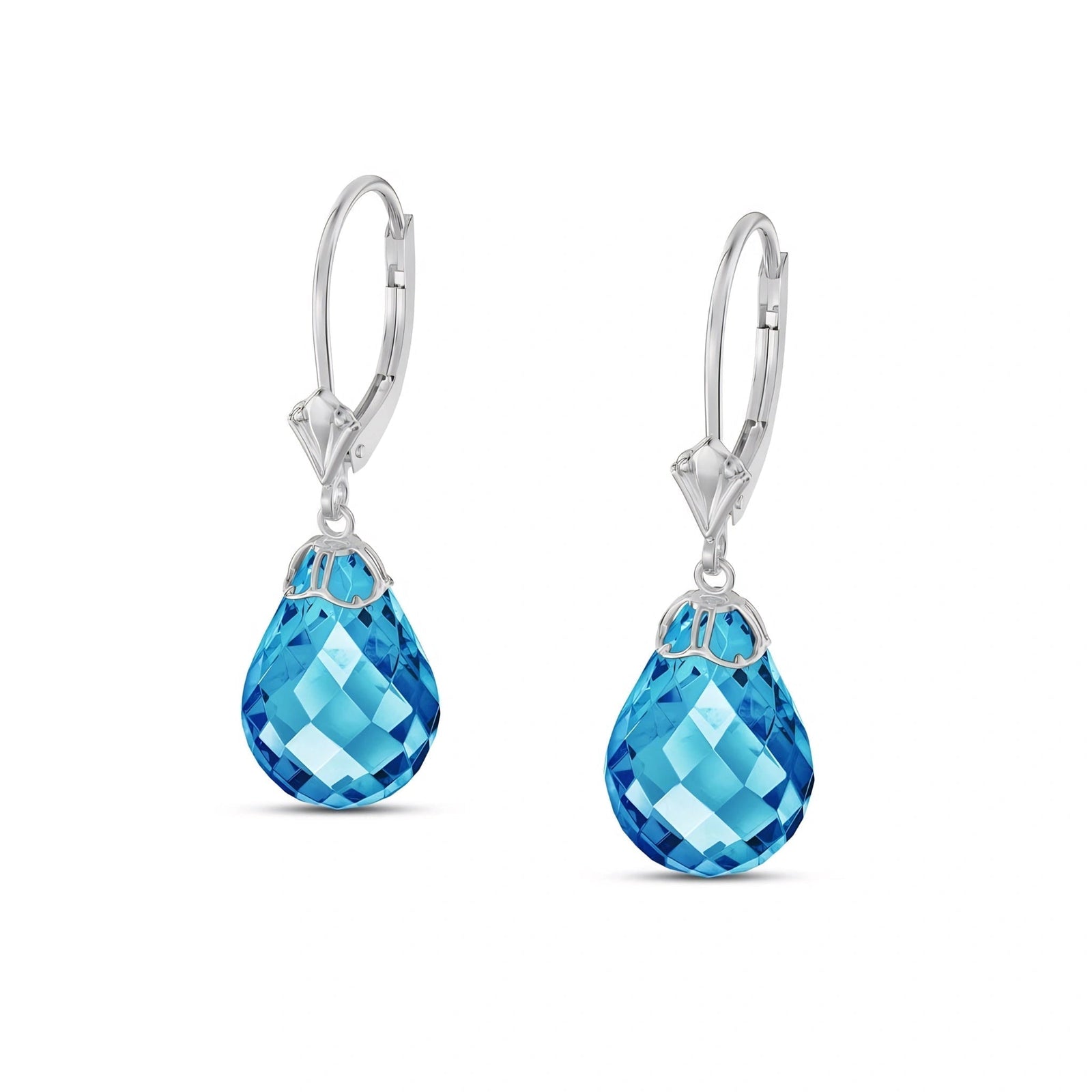 White Gold Blue Topaz — Mariaflaminia