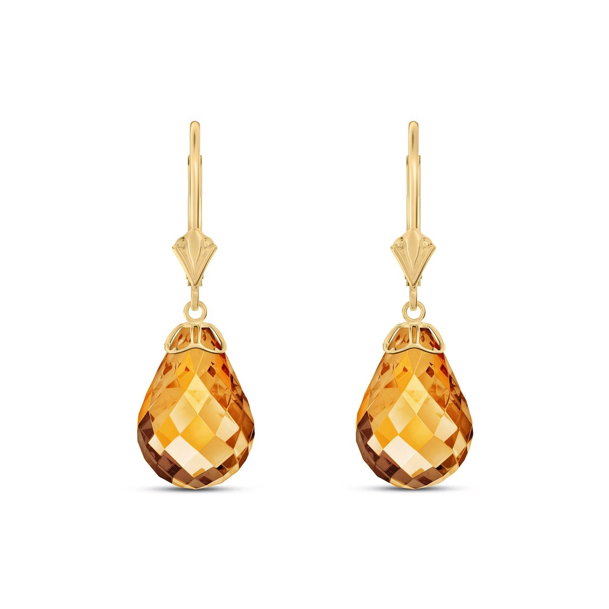Yellow Gold Citrine — Mariaflaminia