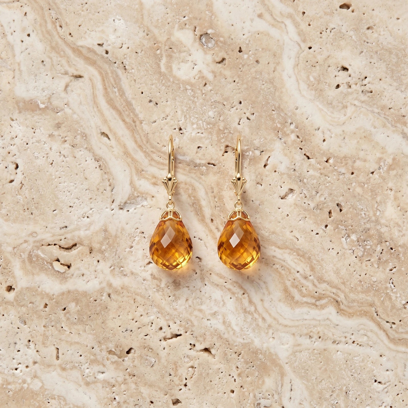 Yellow Gold Citrine — Mariaflaminia