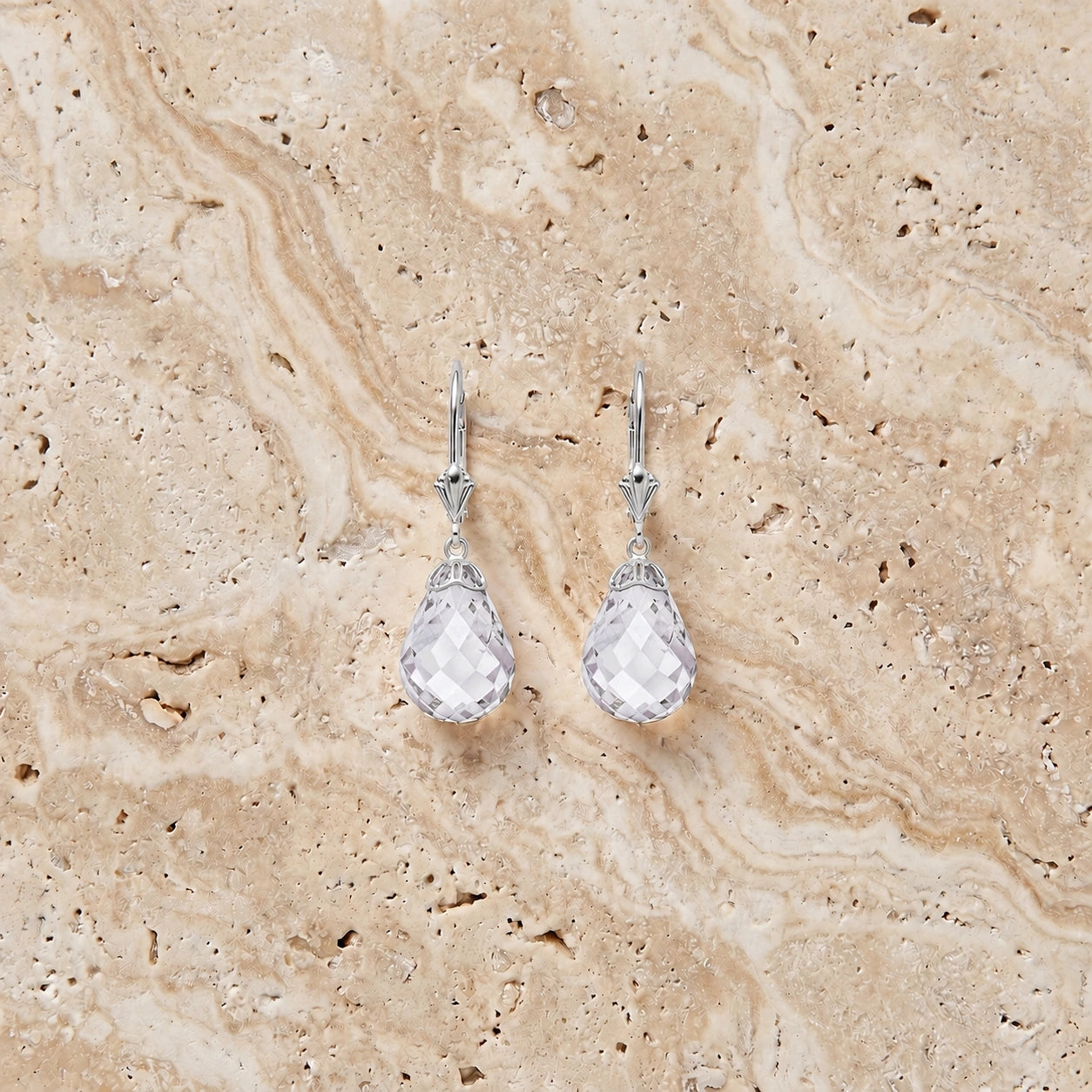 White Gold White Topaz — Mariaflaminia