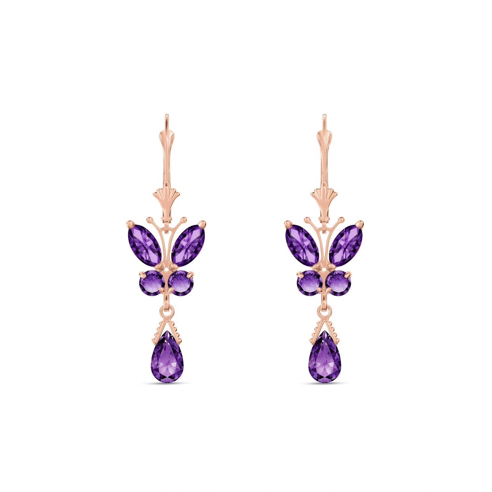 Rose Gold Amethyst — Mariaflavia