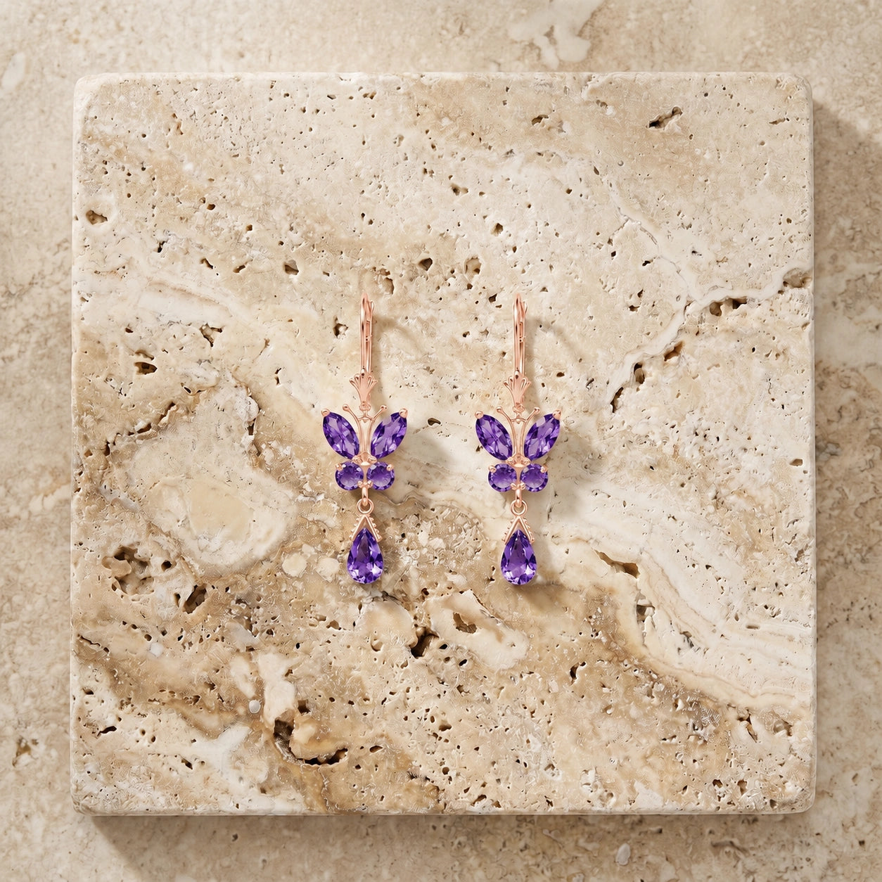 Rose Gold Amethyst — Mariaflavia