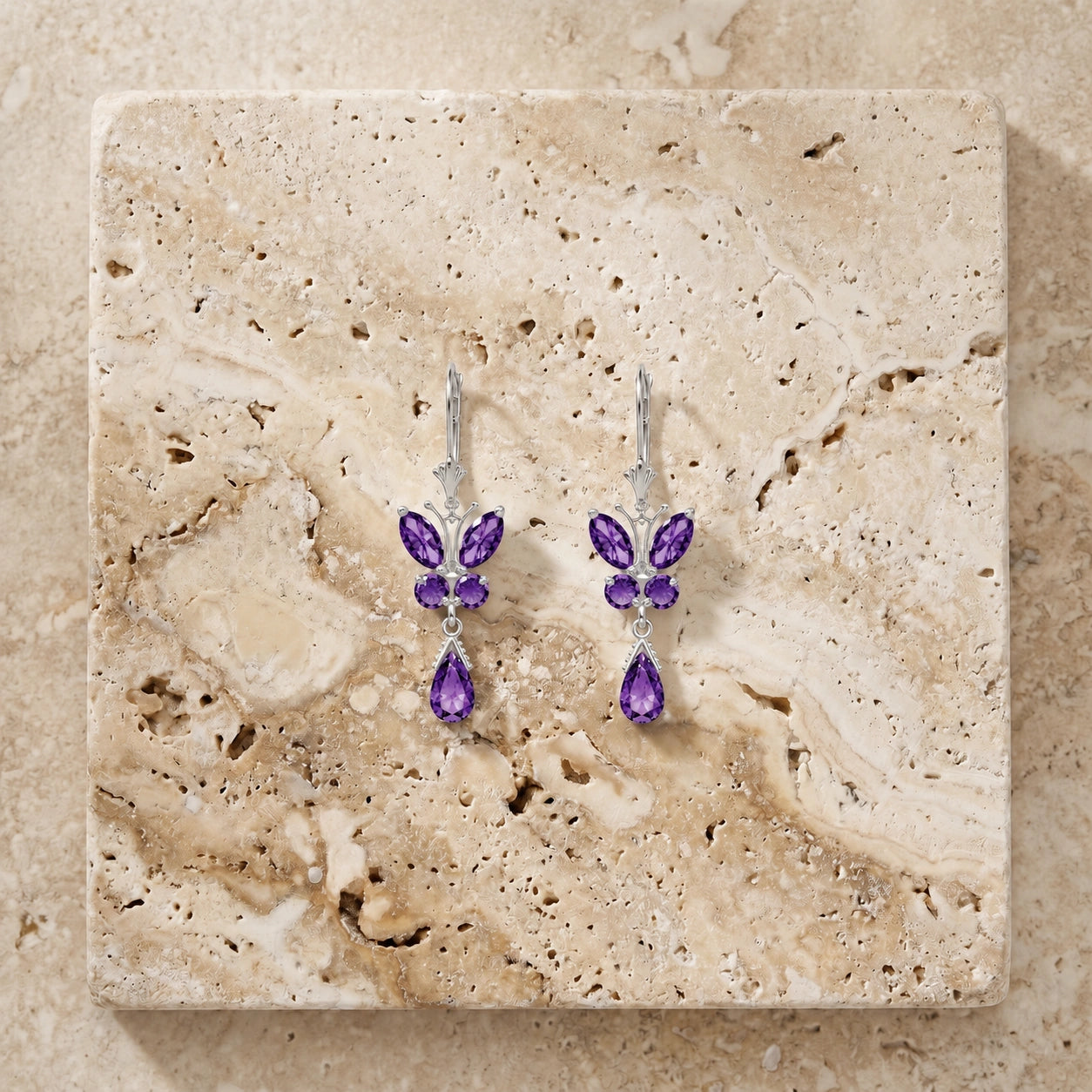 White Gold Amethyst — Mariaflavia