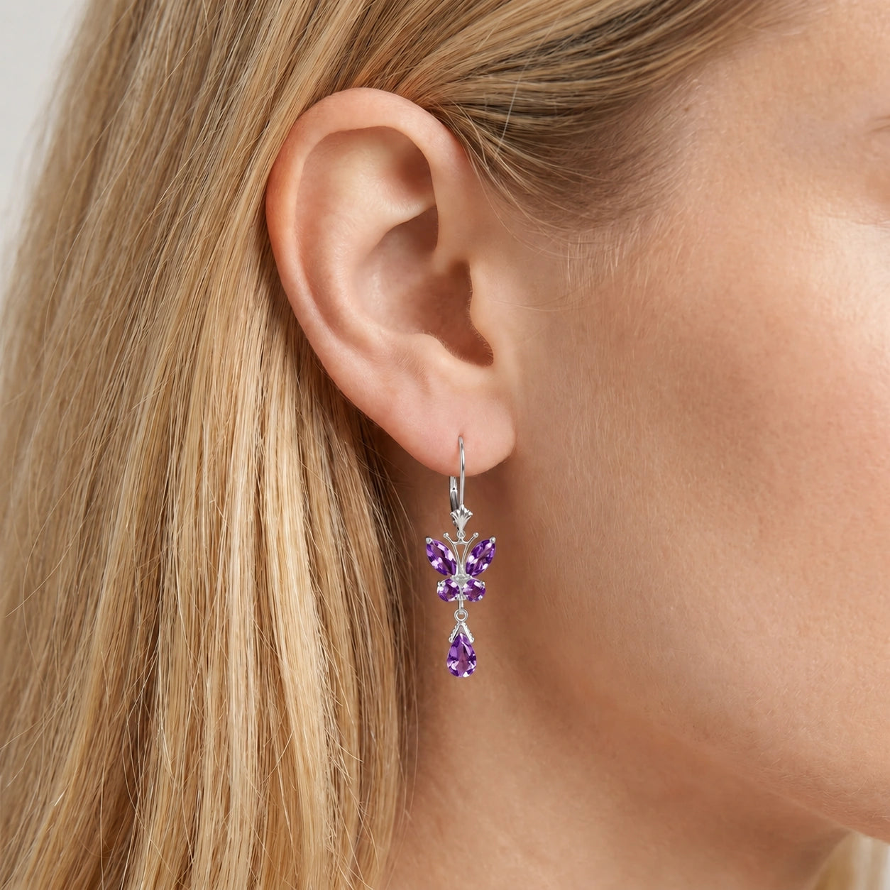 White Gold Amethyst — Mariaflavia