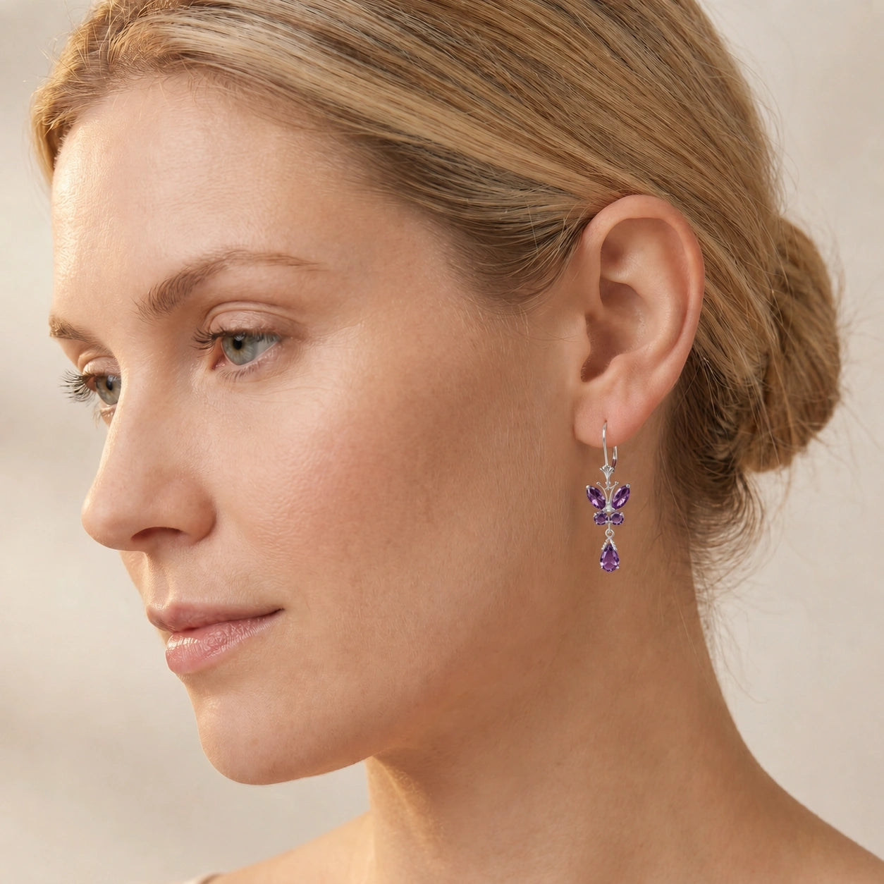 White Gold Amethyst — Mariaflavia