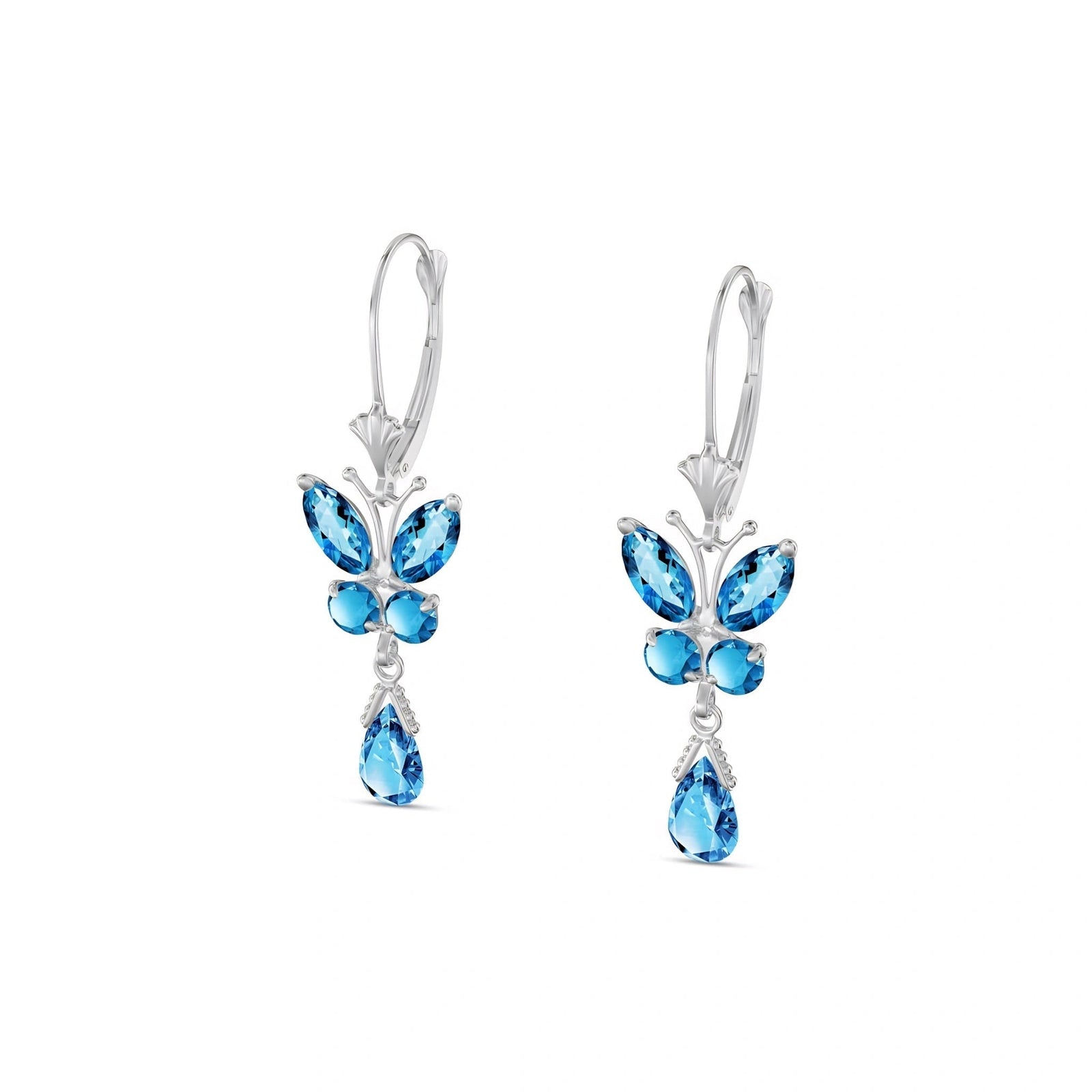 White Gold Blue Topaz — Mariaflavia