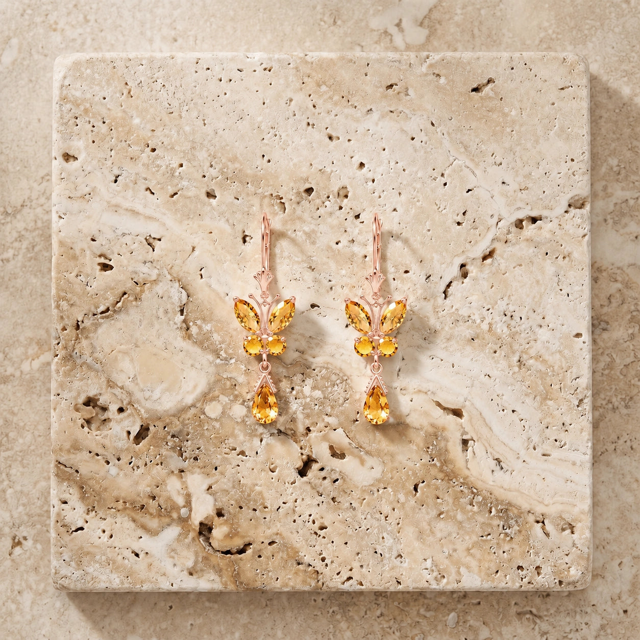 Rose Gold Citrine — Mariaflavia