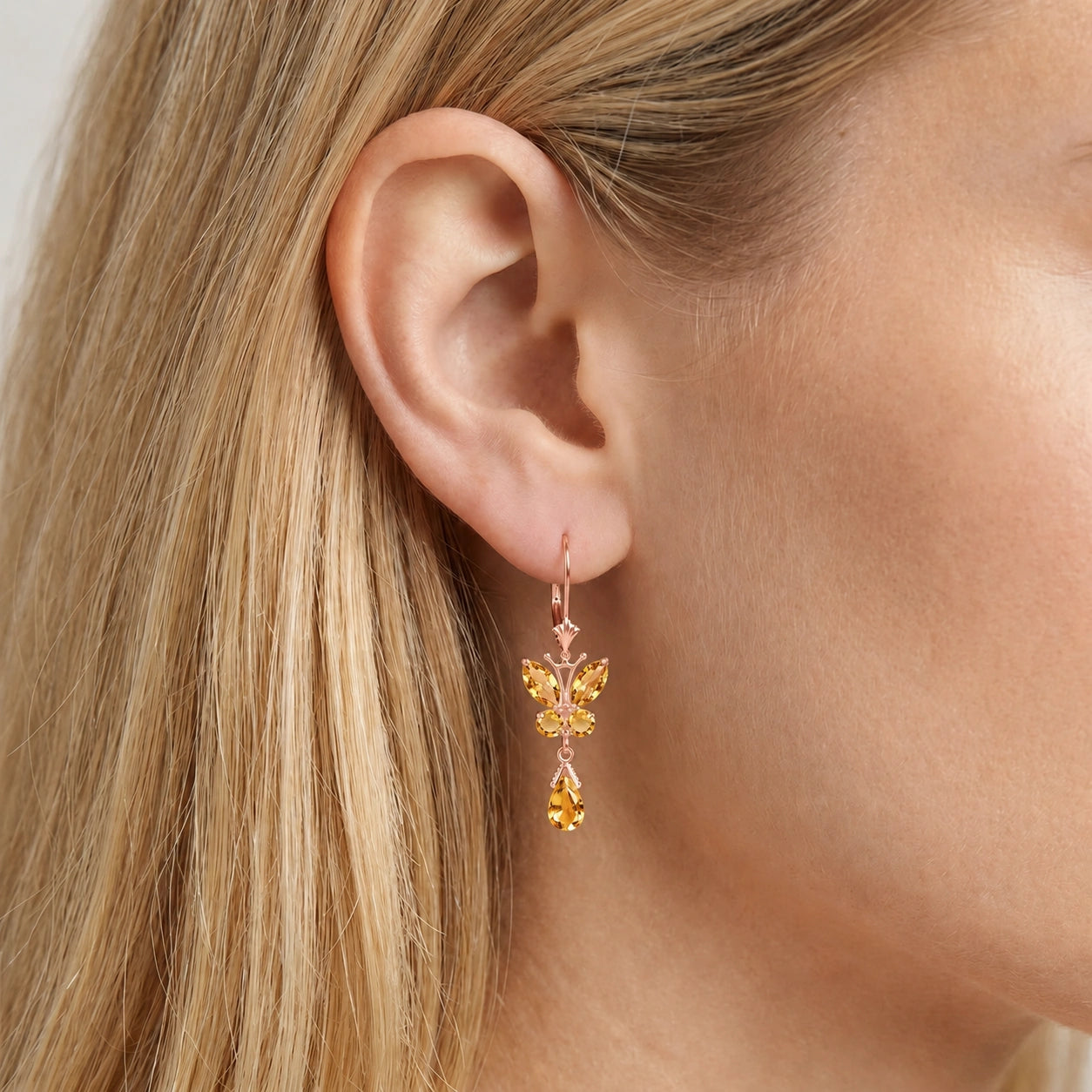 Rose Gold Citrine — Mariaflavia