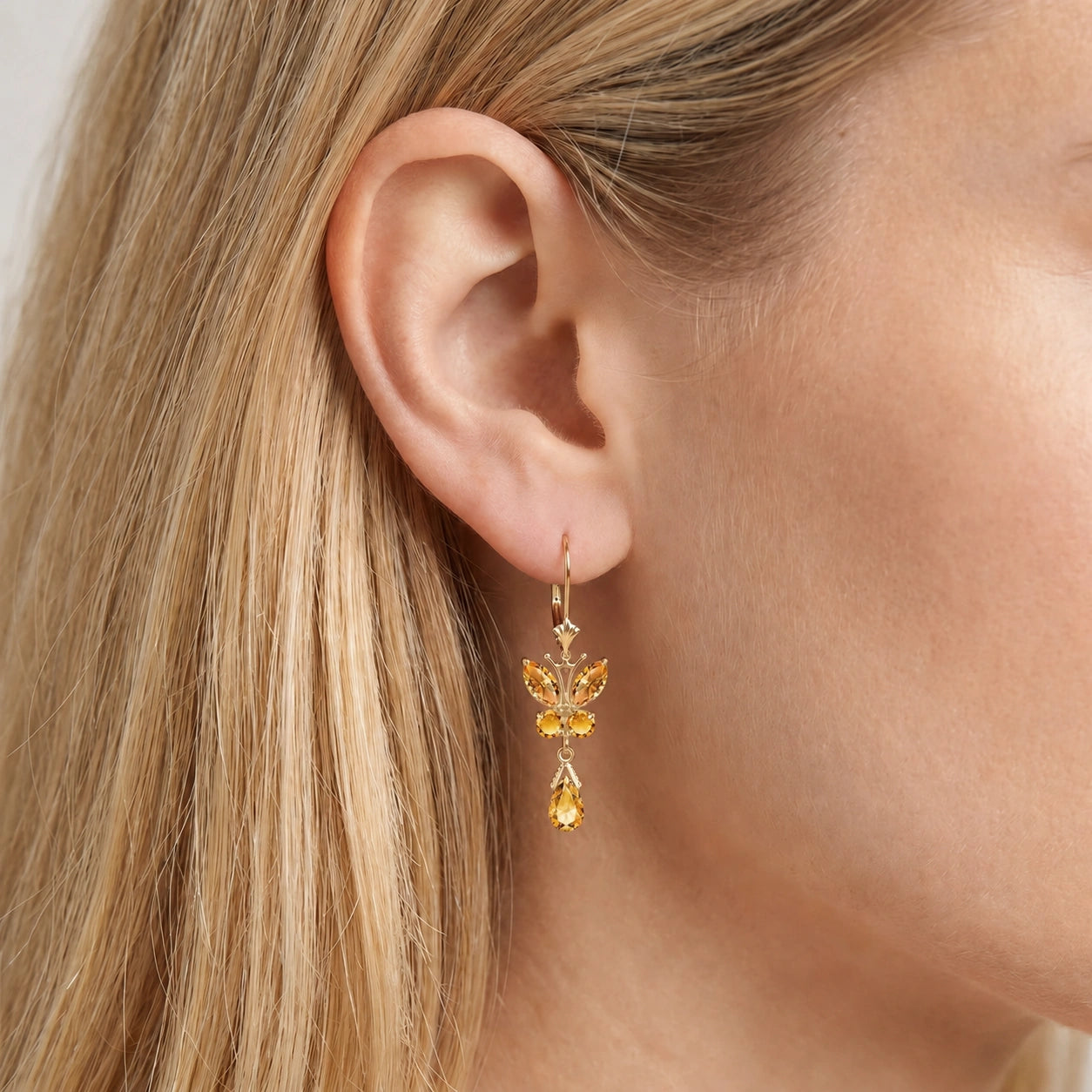 Yellow Gold Citrine — Mariaflavia