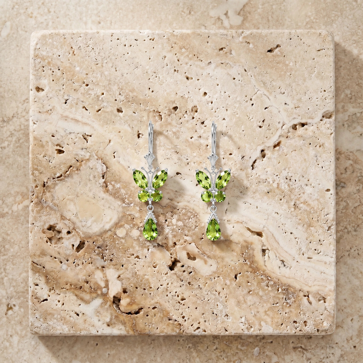 White Gold Peridot — Mariaflavia