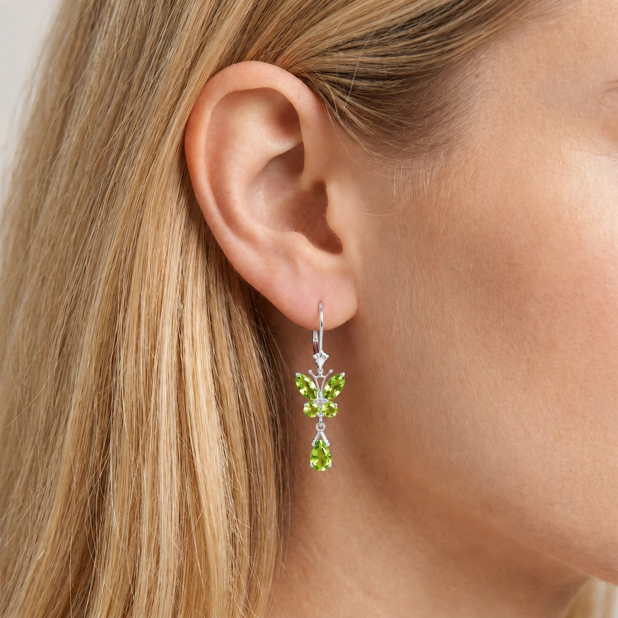 White Gold Peridot — Mariaflavia