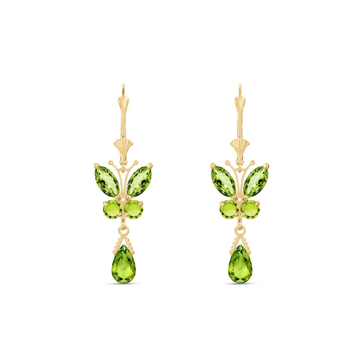 Yellow Gold Peridot — Mariaflavia