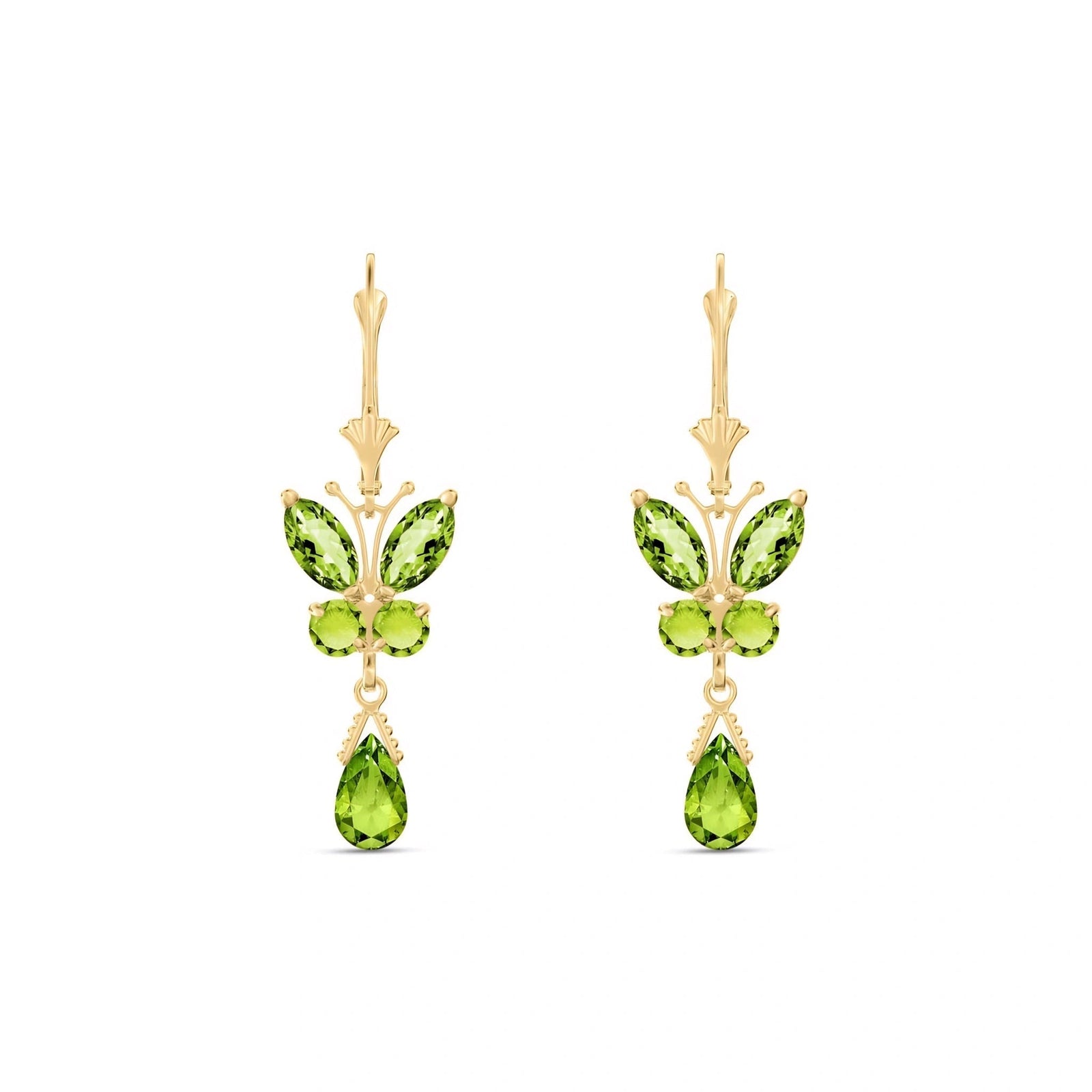 Yellow Gold Peridot — Mariaflavia