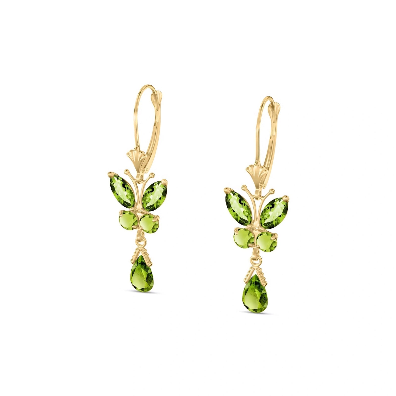 Yellow Gold Peridot — Mariaflavia